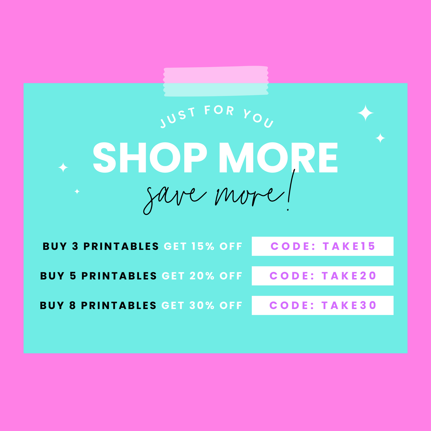 Miami Sunset Premium Printable Sticker Kit