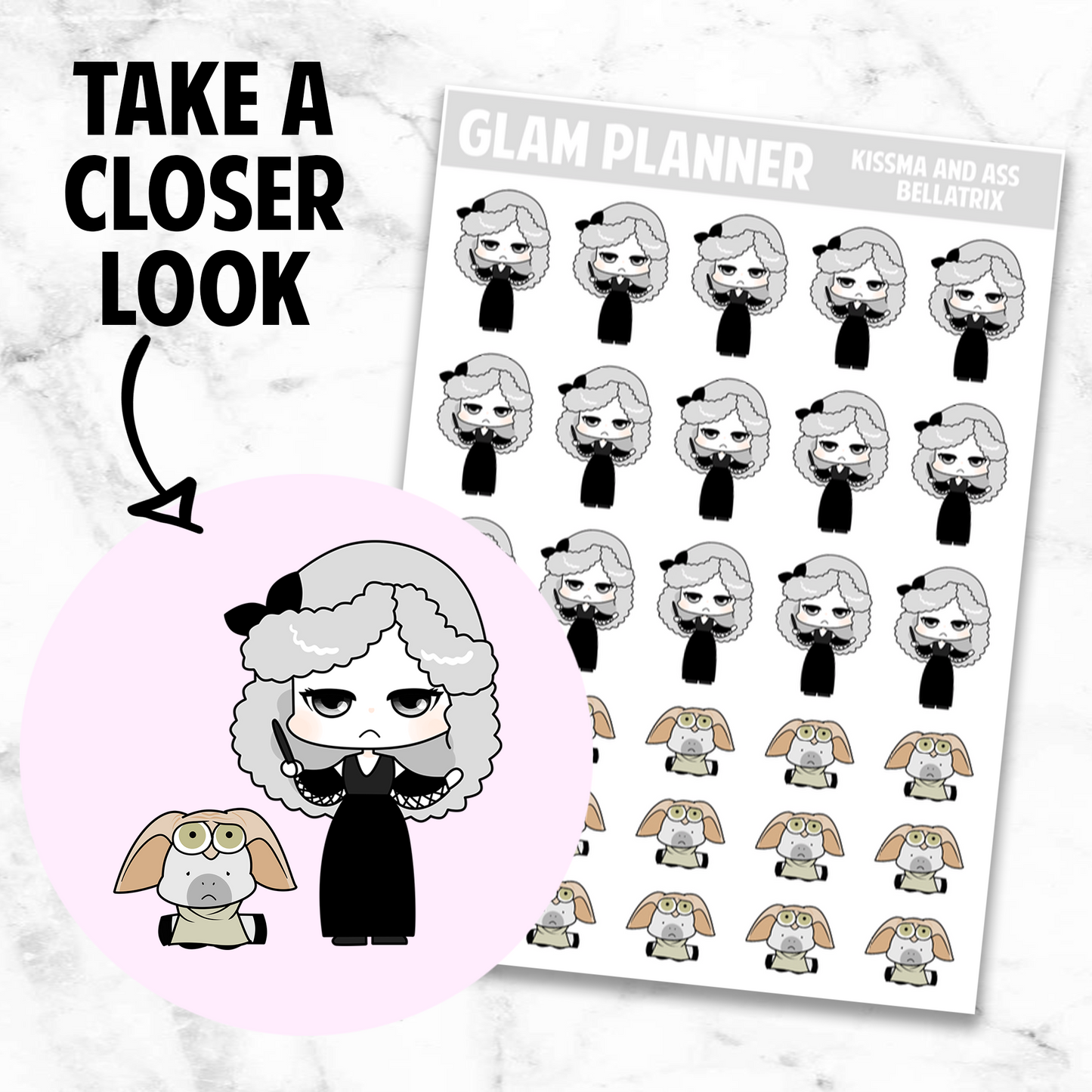 Kissma and Ass: Bellatrix