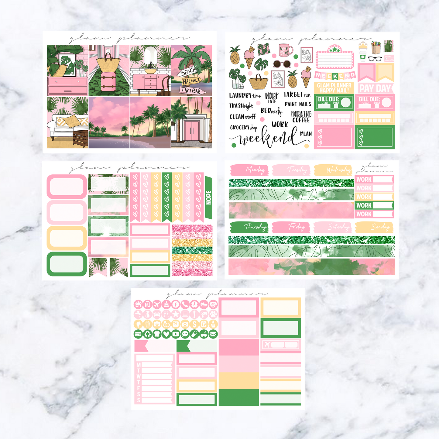 Palm Leaves Mini Kit