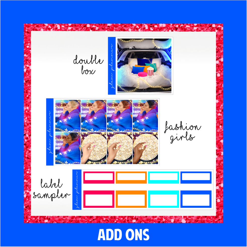 GLITCH Drive In - July Mystery 2023 Luxe WITH FOIL + EXTRAS