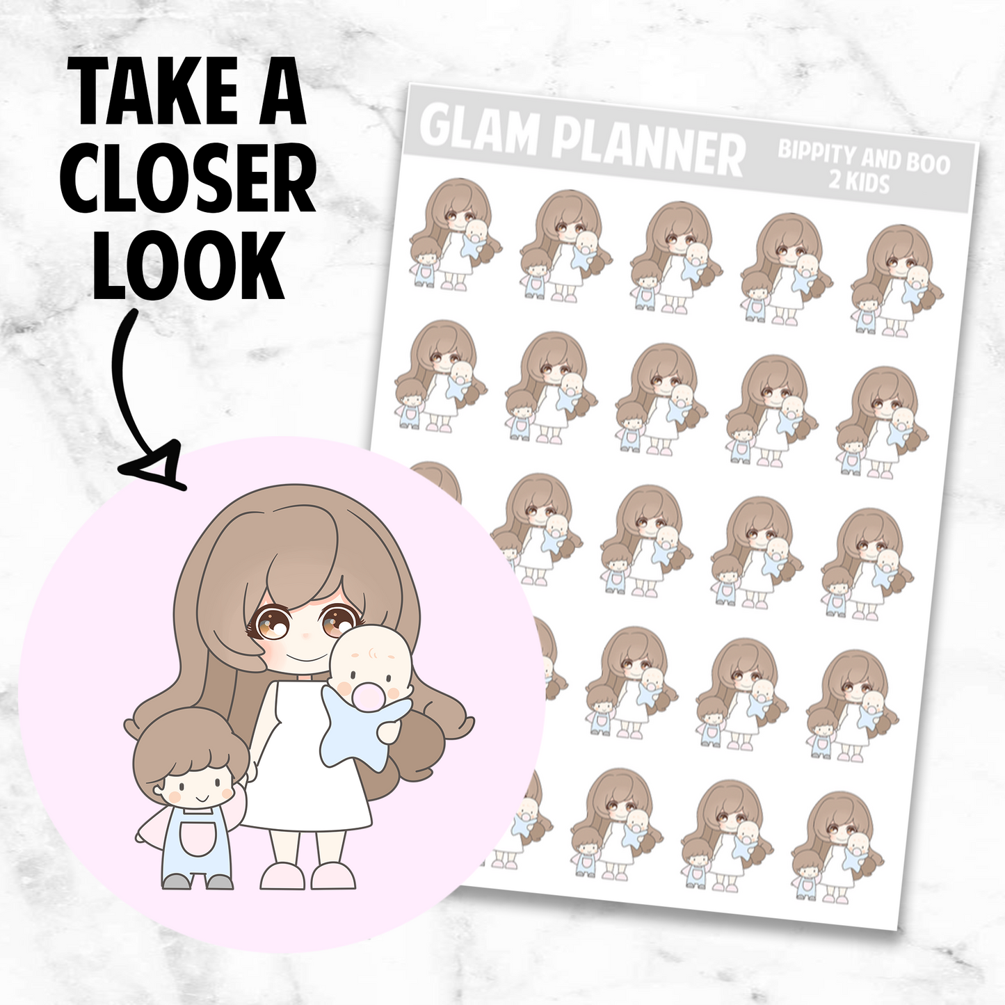 Bippity and Boo: 2 Kids