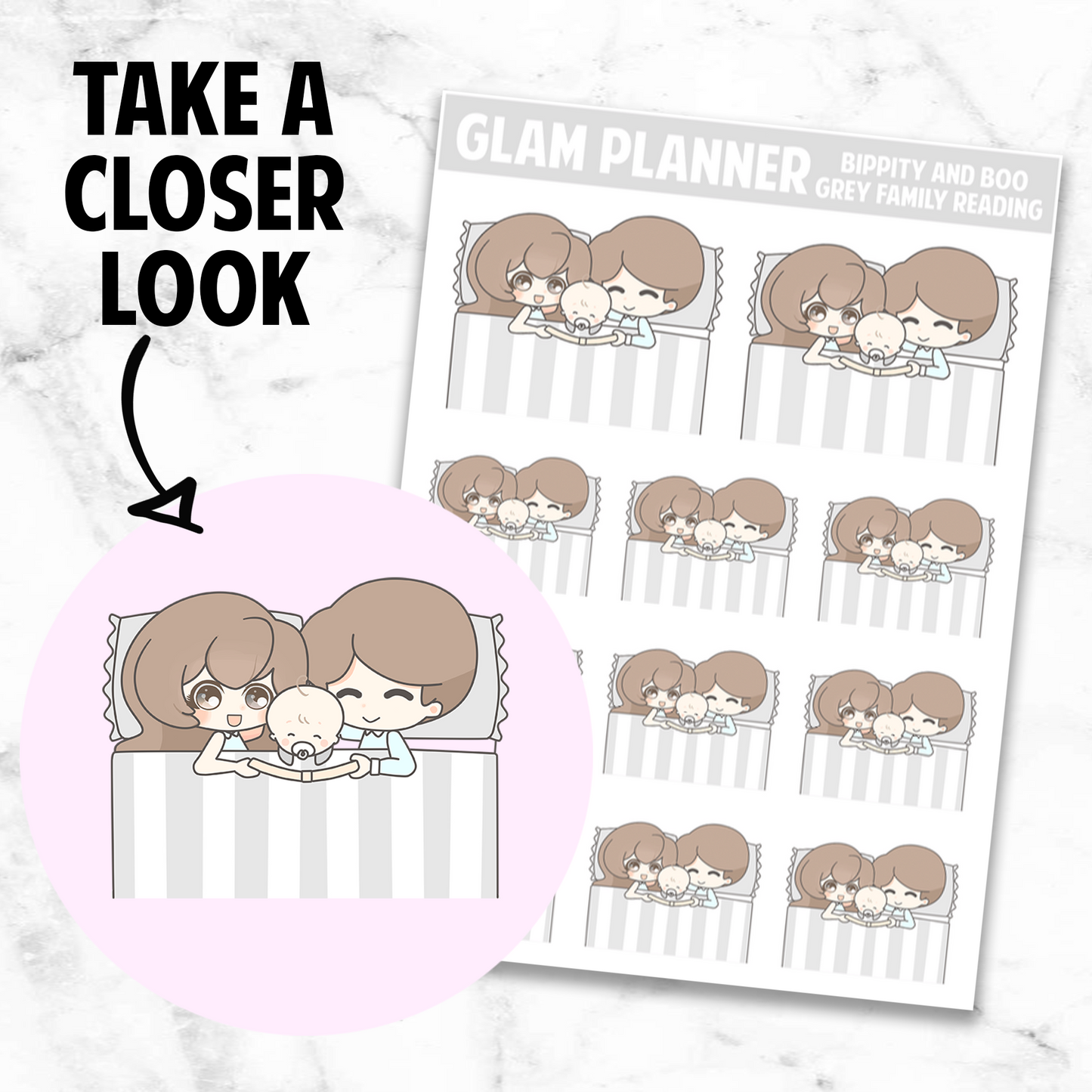 Bippity and Boo: Grey Family Reading