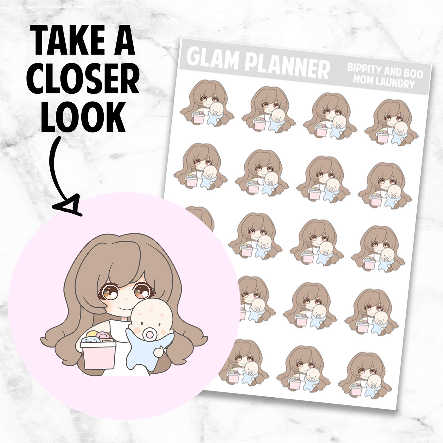 Bippity and Boo: Mom Laundry