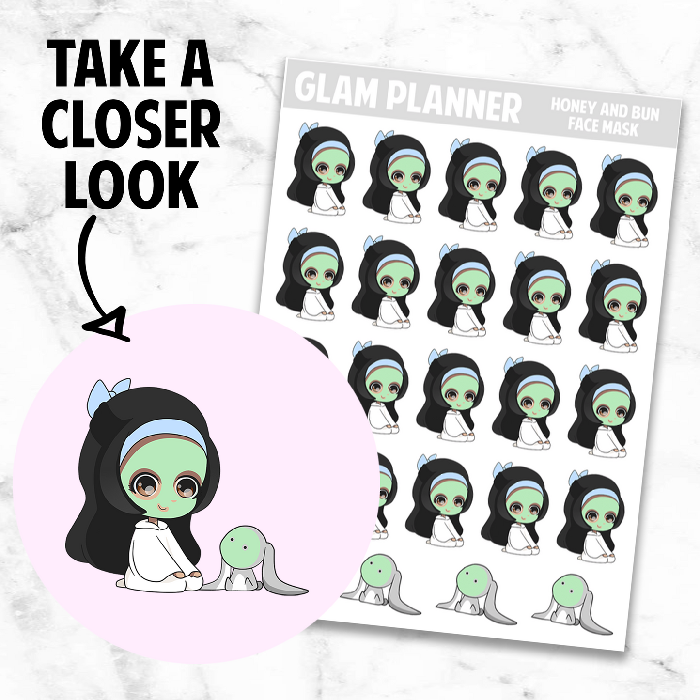 Honey and Bun: Face Mask