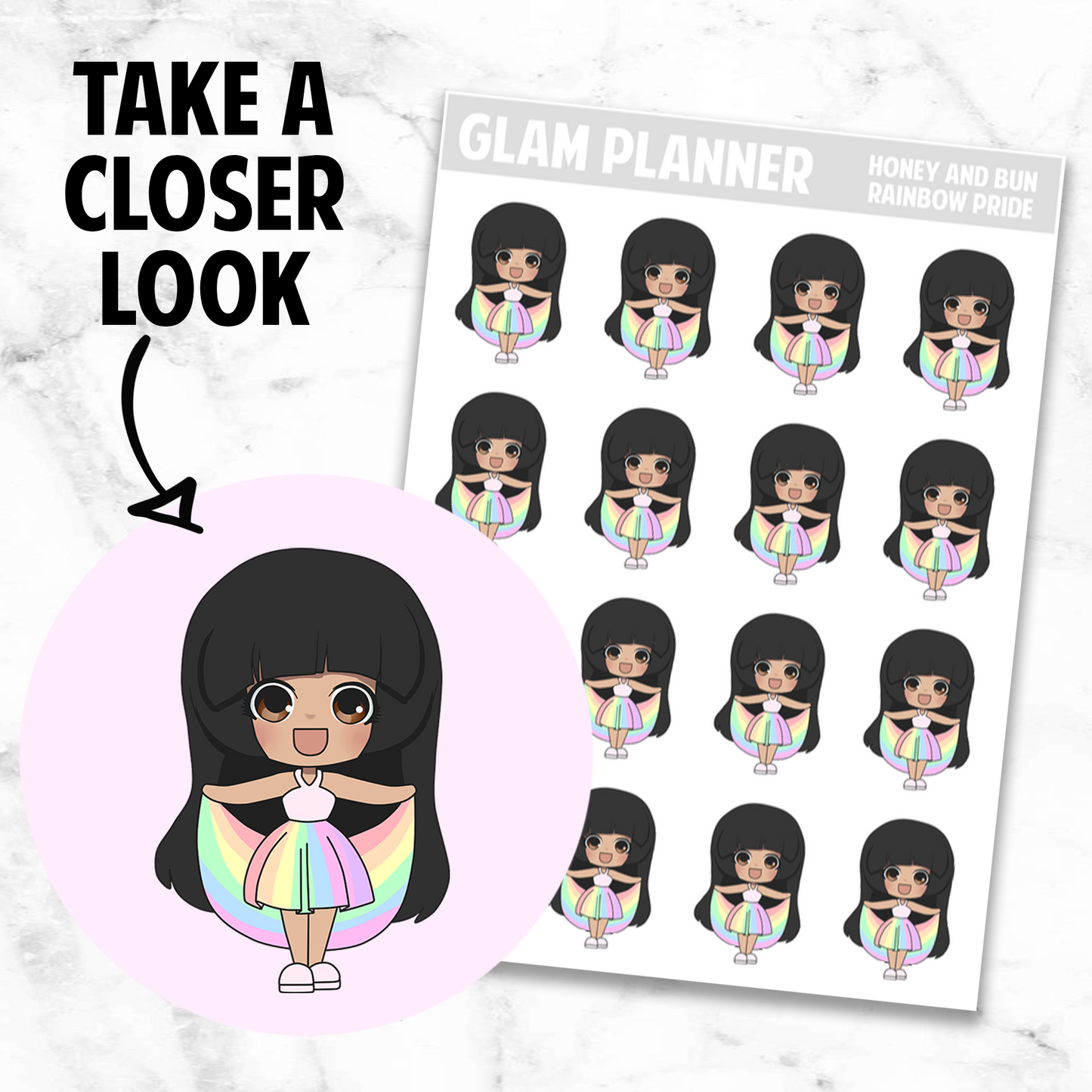 Honey and Bun: Rainbow Pride