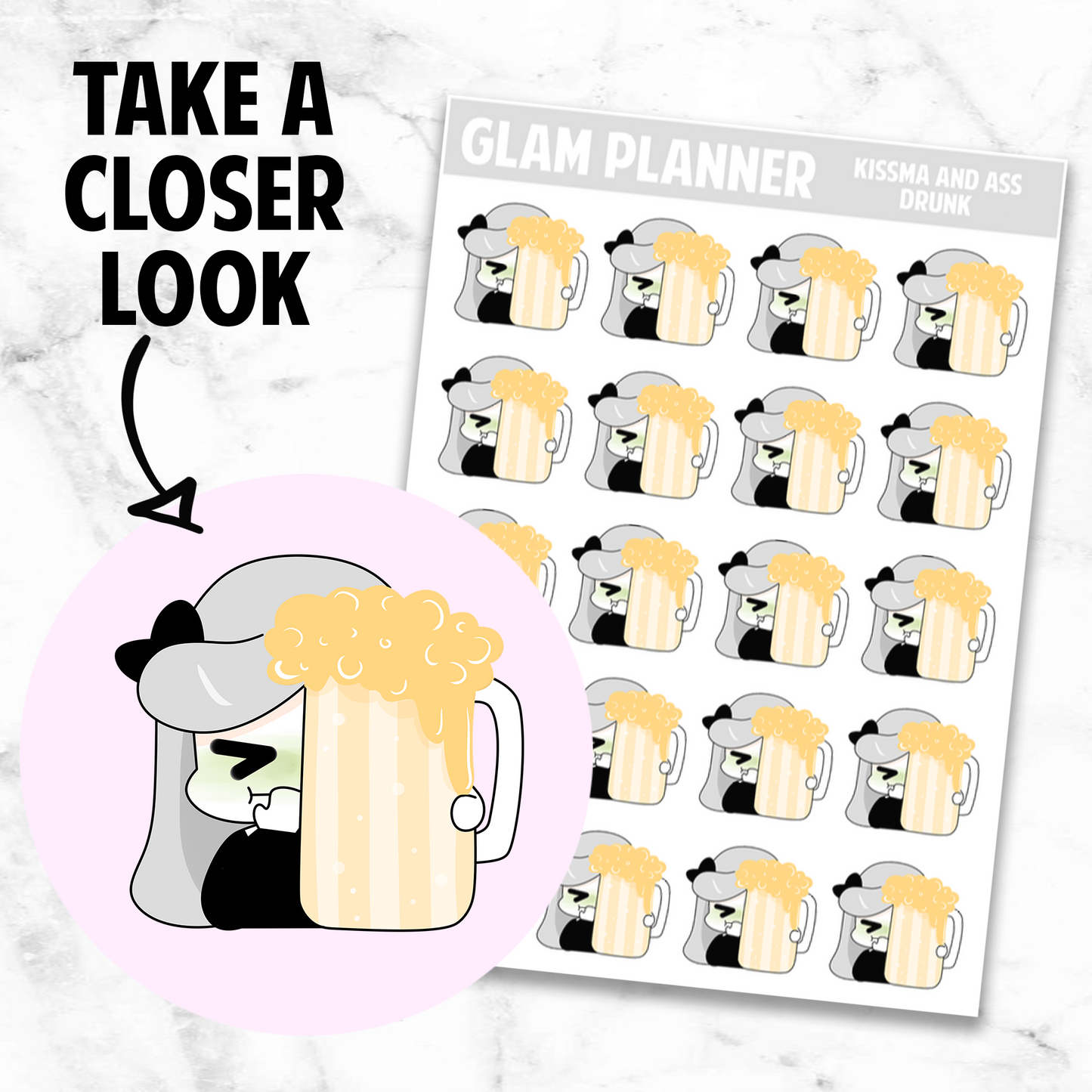 Kissma and Ass: Drunk