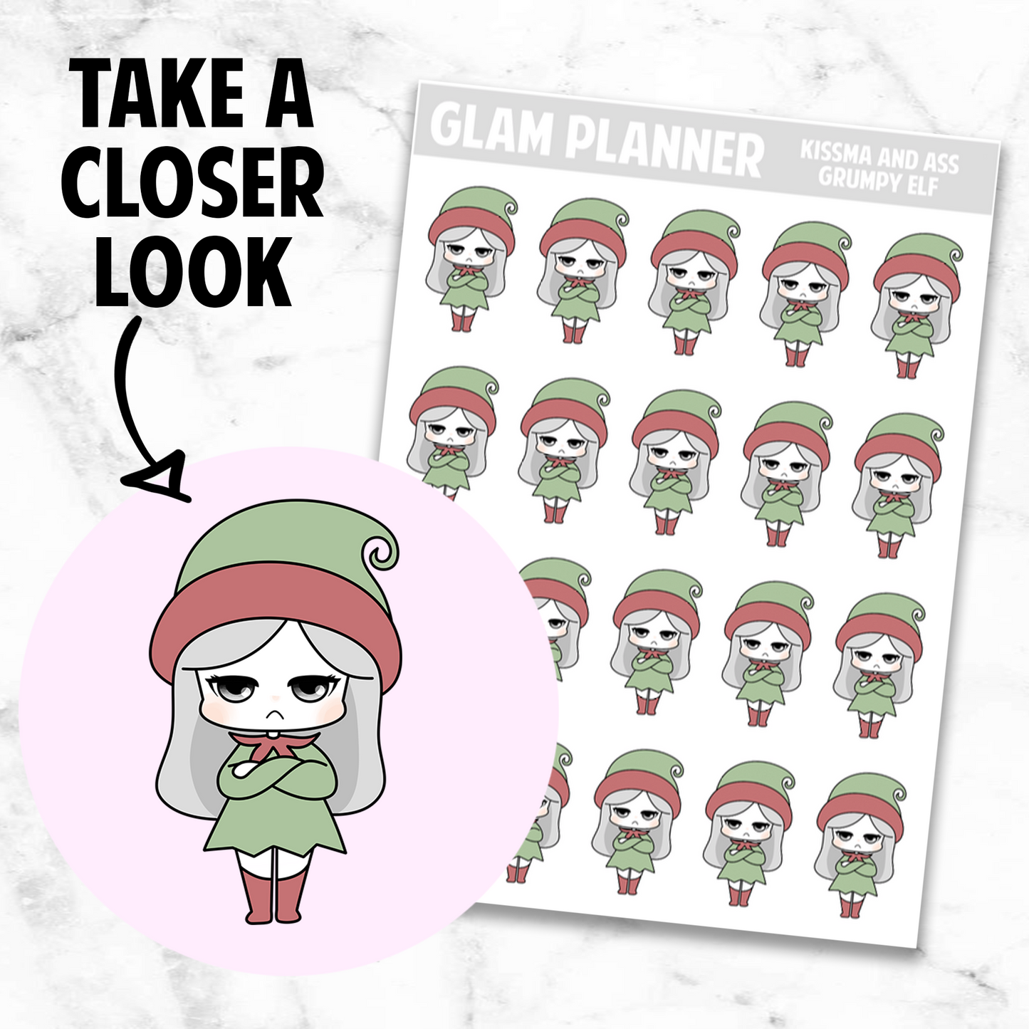 Kissma and Ass: Grumpy Elf