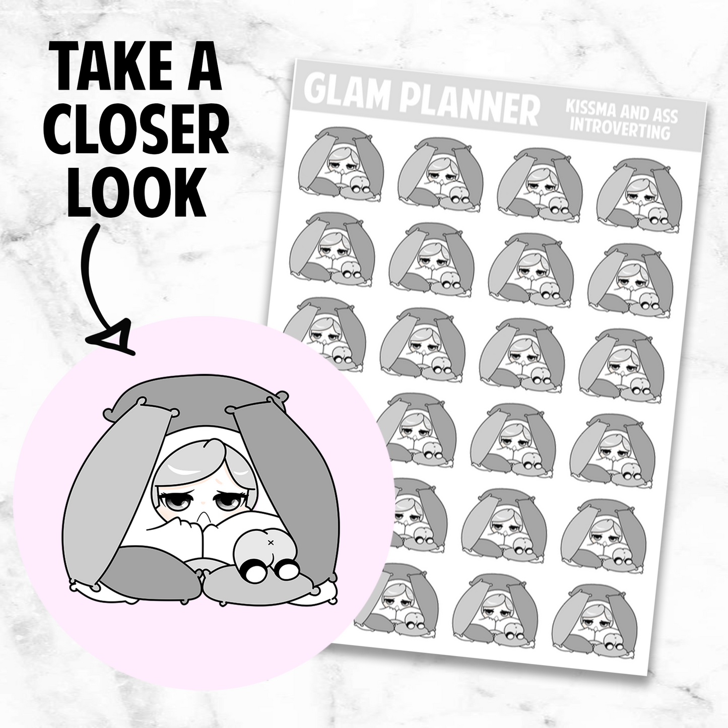 Kissma and Ass: Introverting