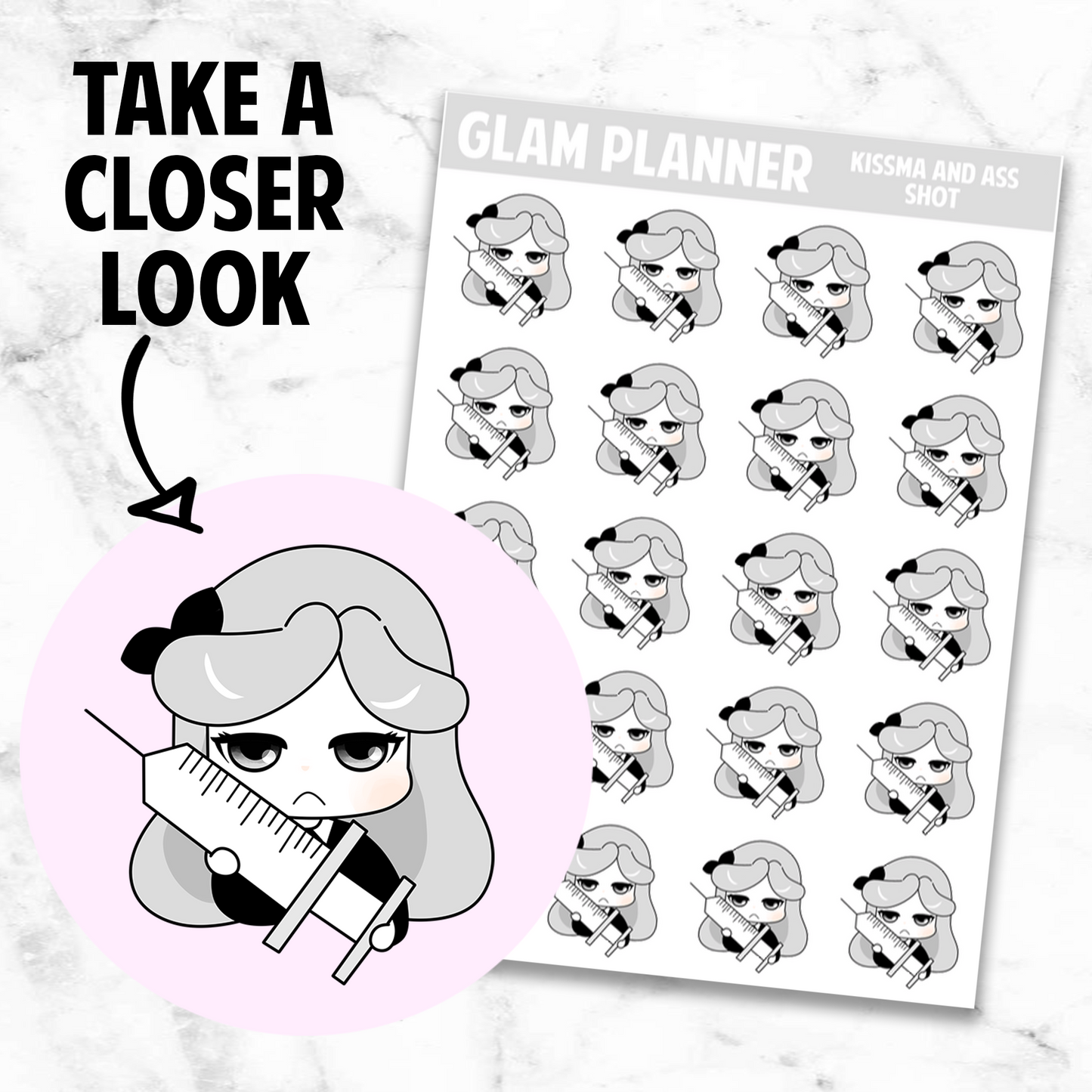 Kissma and Ass: Shot