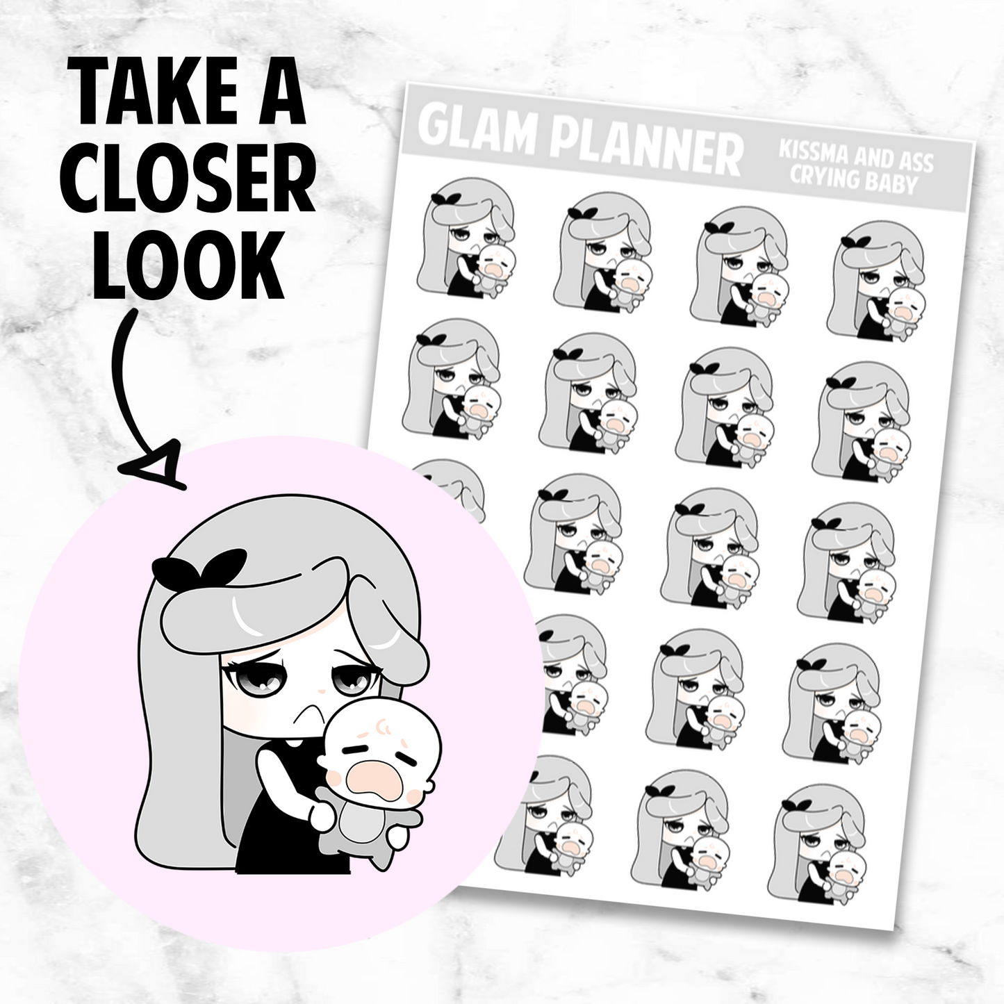 Kissma and Ass: Crying Baby