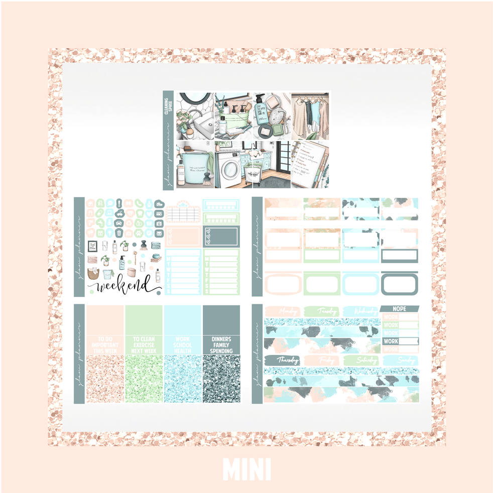 Cleaning Spree - April 2022 Mystery Mini Kit