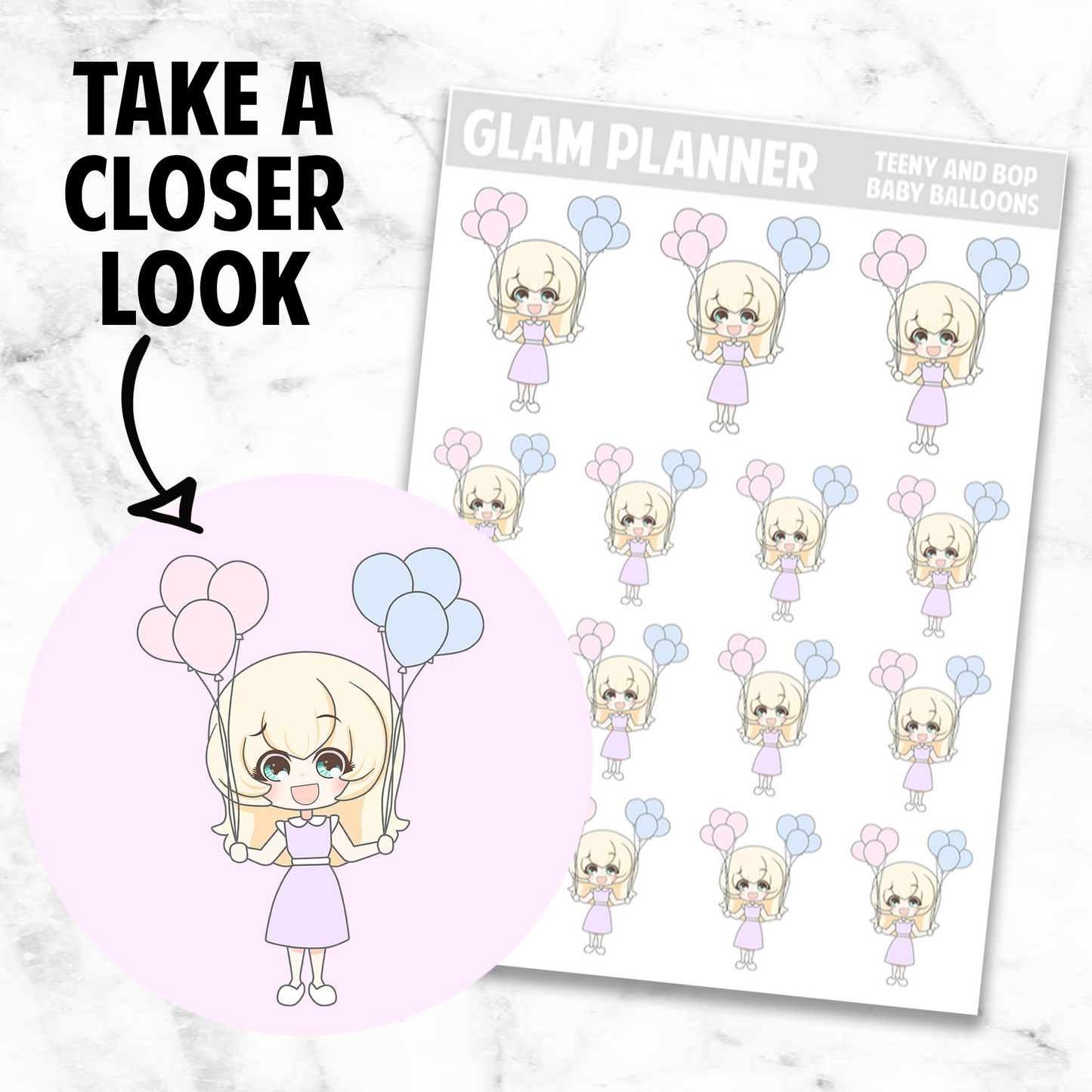 Teeny and Bop: Baby Balloons