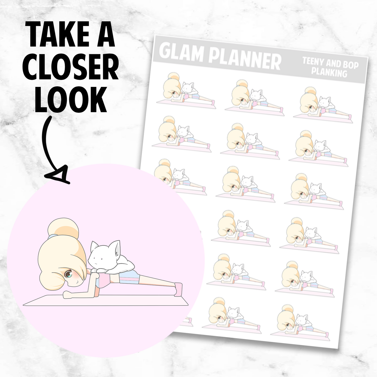 Teeny and Bop: Planking