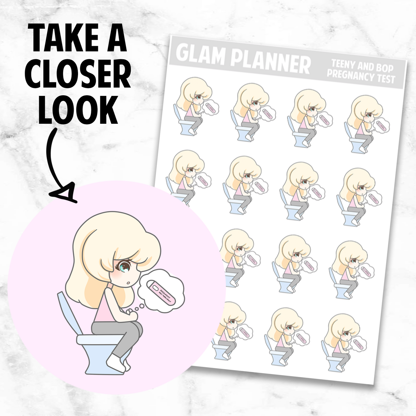 Teeny and Bop: Pregnancy Test