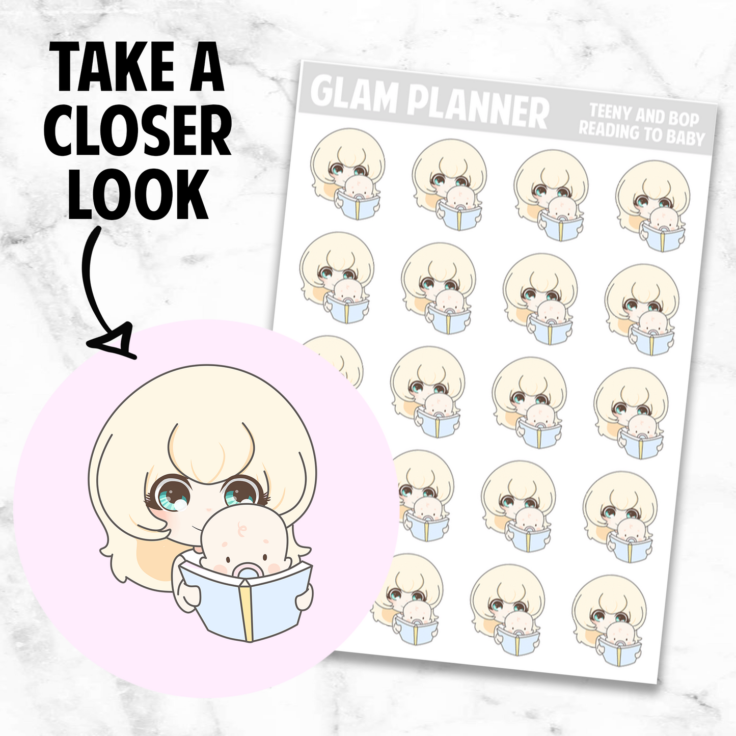 Teeny and Bop: Reading to Baby