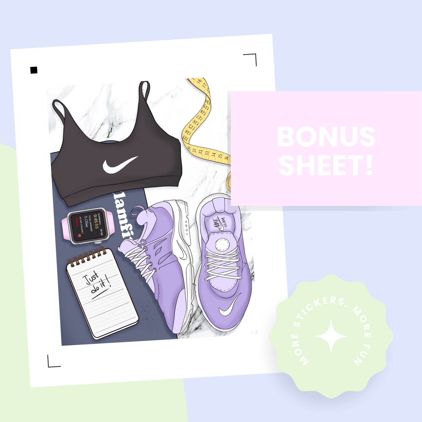 Life Reset Premium Printable Sticker Kit