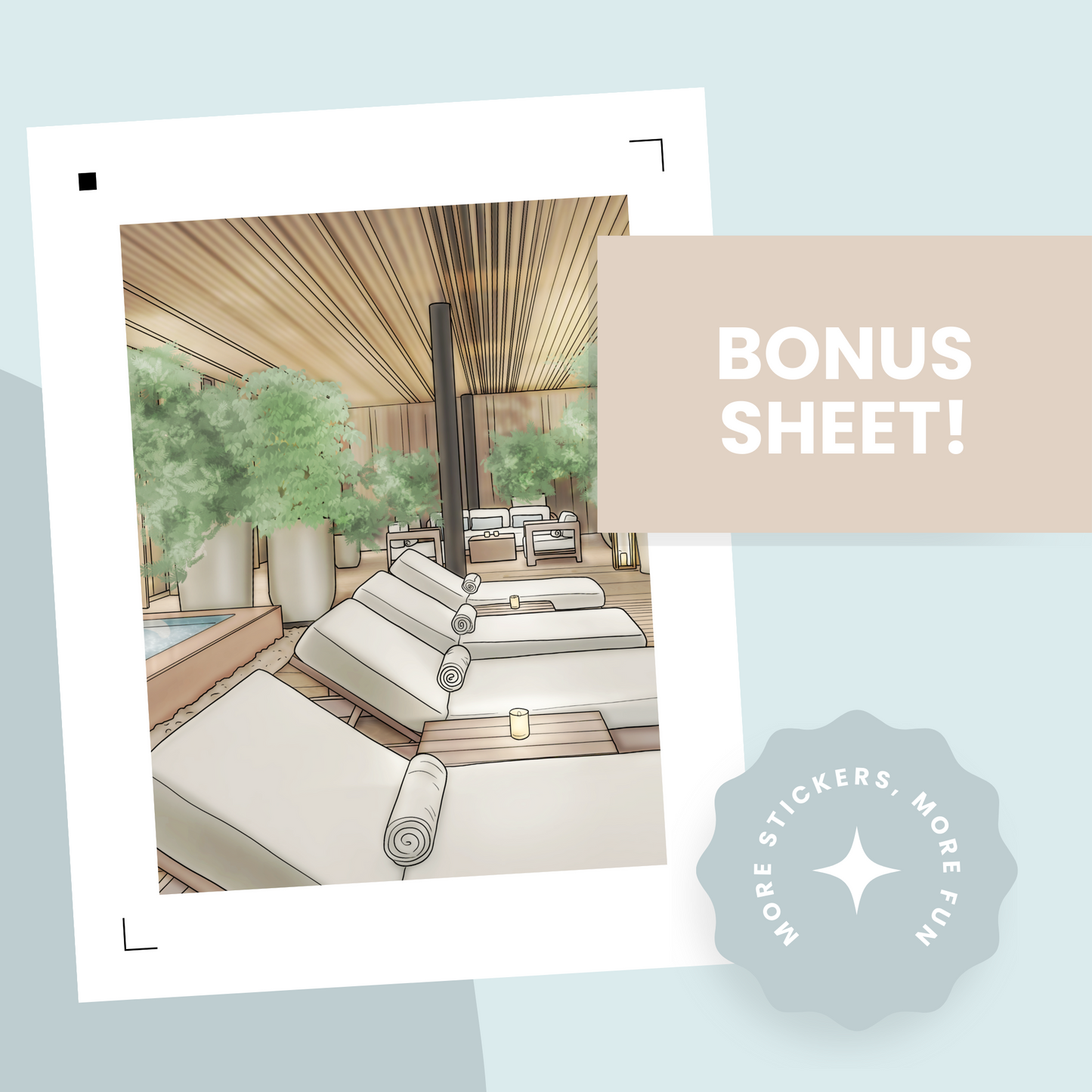 Unwind Premium Printable Sticker Kit