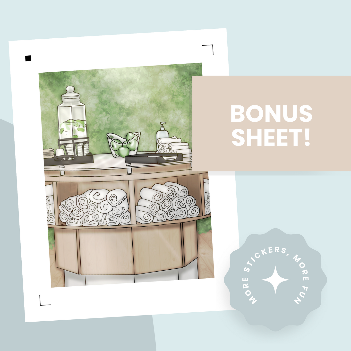Unwind Premium Printable Sticker Kit
