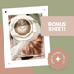 Porcelain & Pampas Premium Printable Sticker Kit