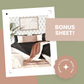 Porcelain & Pampas Premium Printable Sticker Kit