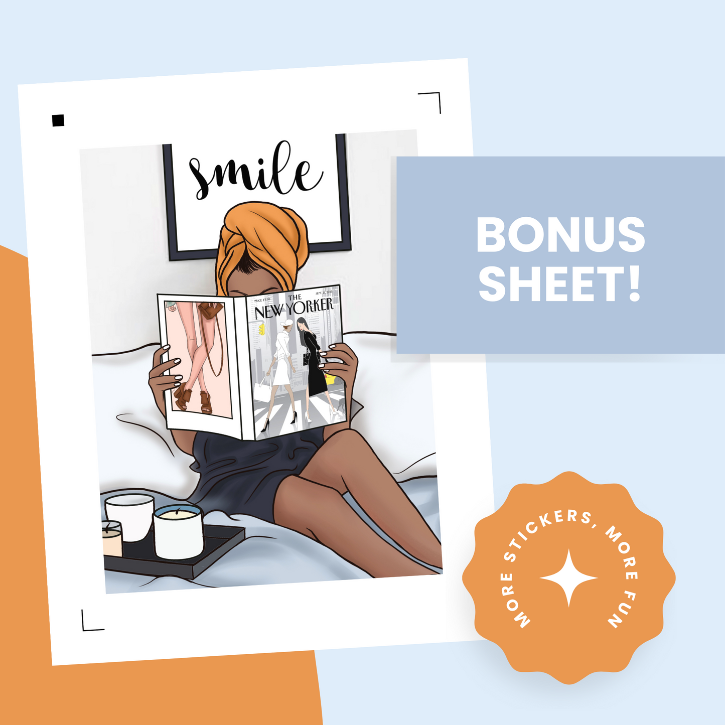 Morning Vibes Premium Printable Sticker Kit