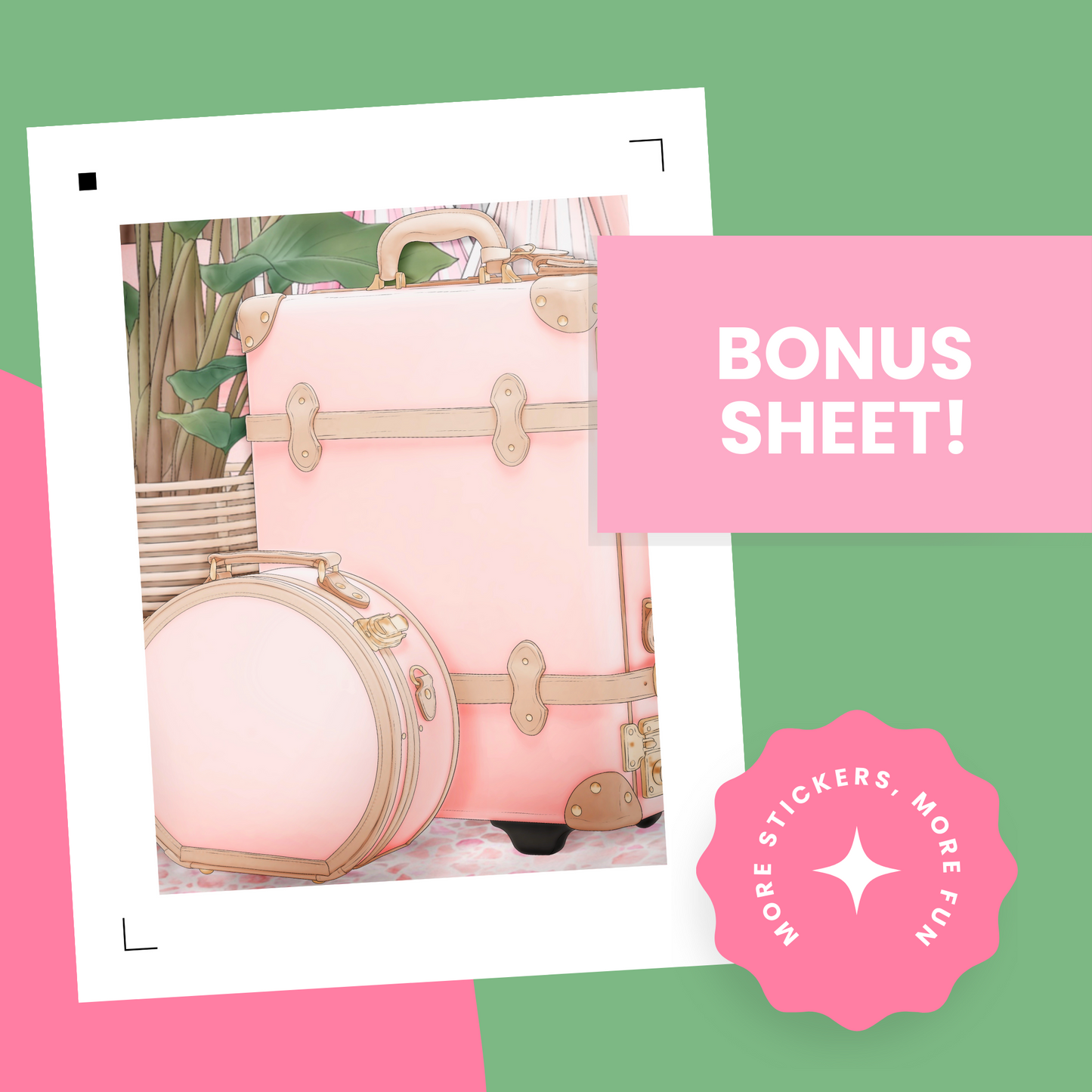 Cabana Premium Printable Sticker Kit