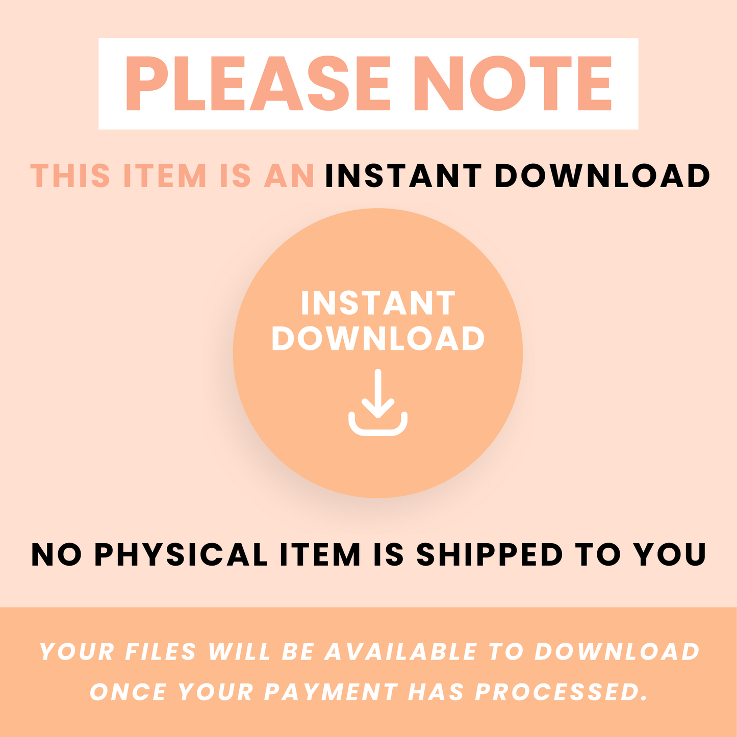 Peach Bellini Premium Printable Sticker Kit