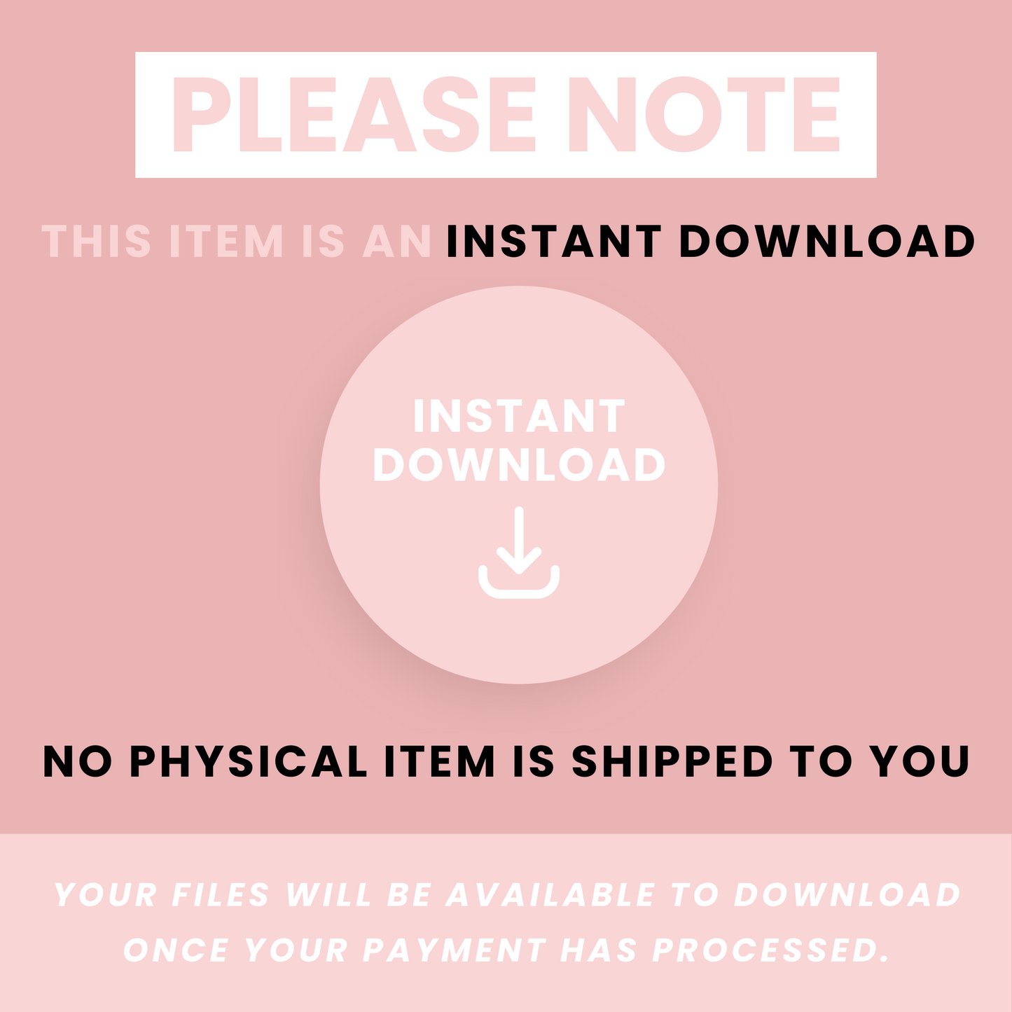 Blush Edit Premium Printable Sticker Kit