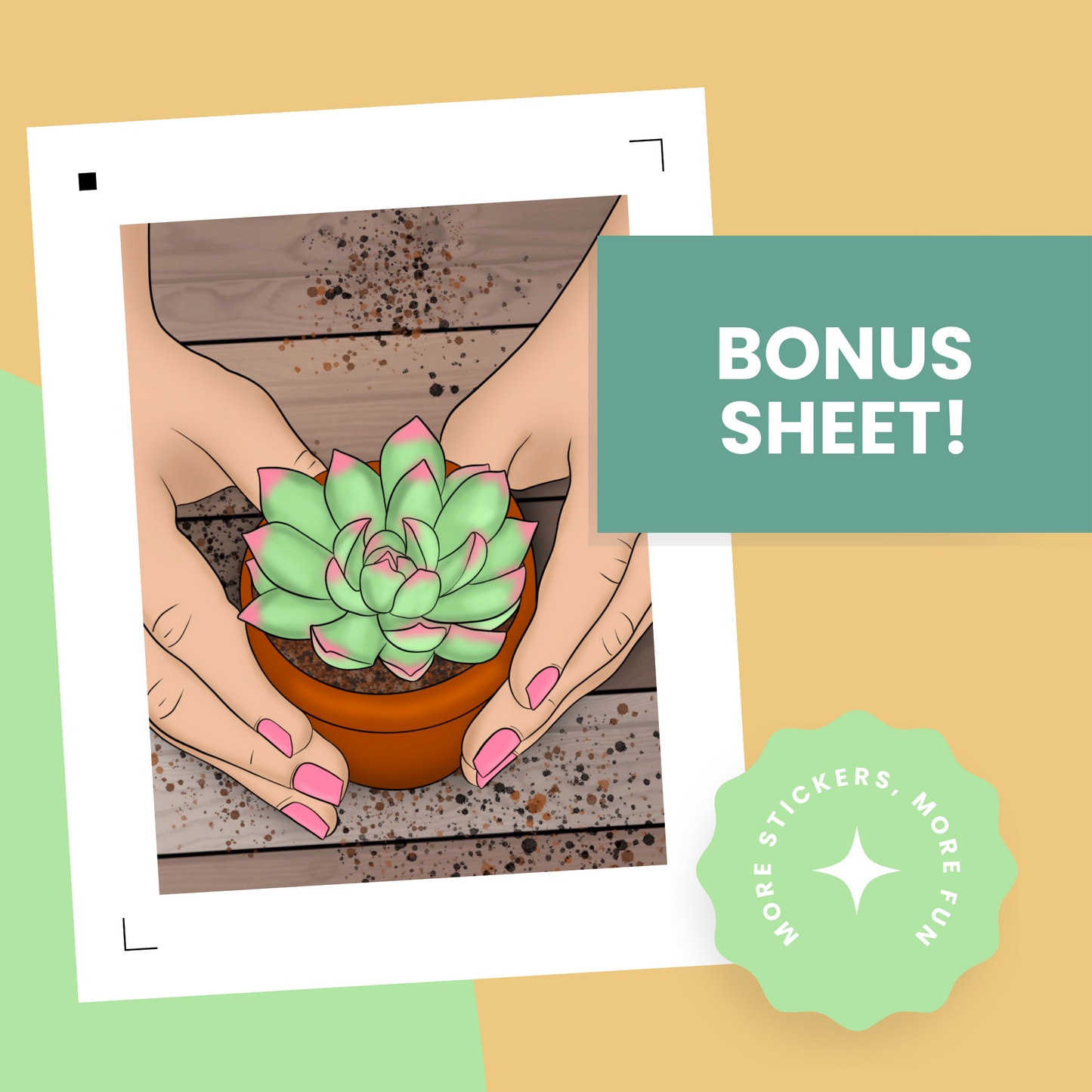 Keep Growing Premium Printable Sticker Kit