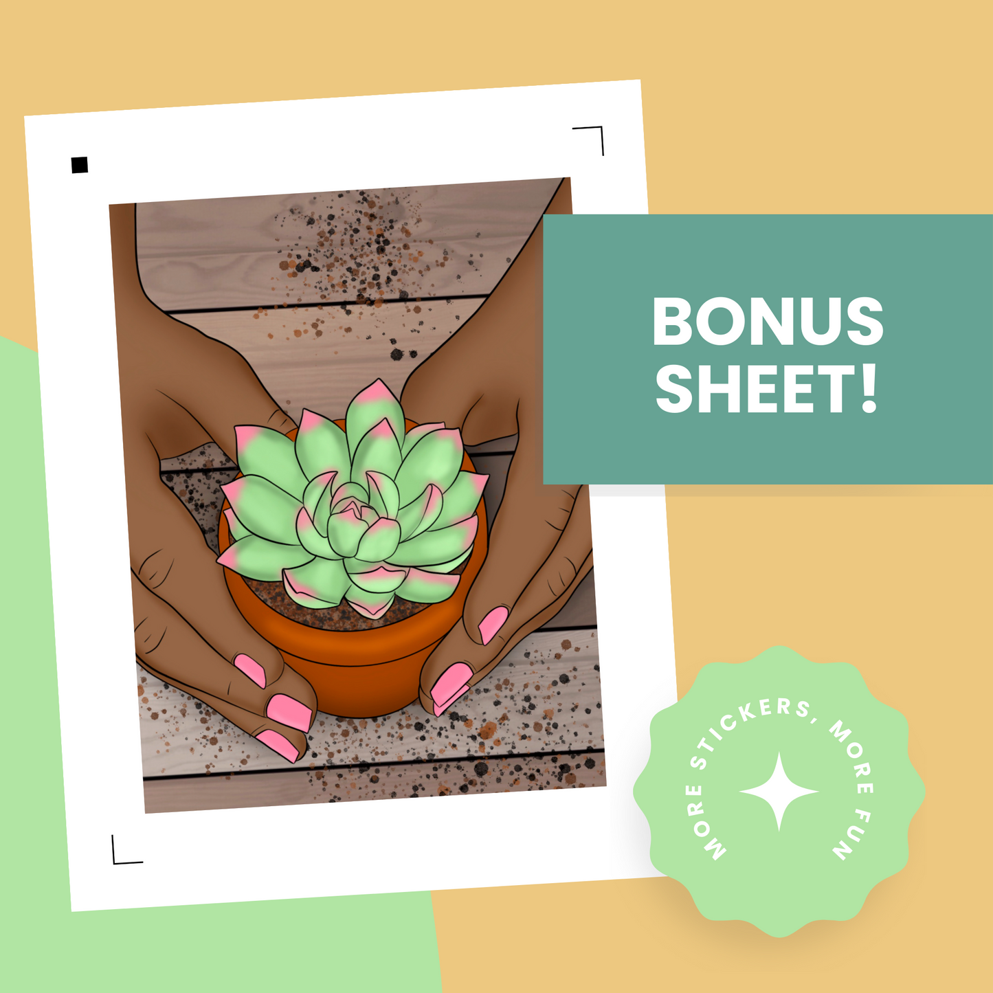 Keep Growing Premium Printable Sticker Kit