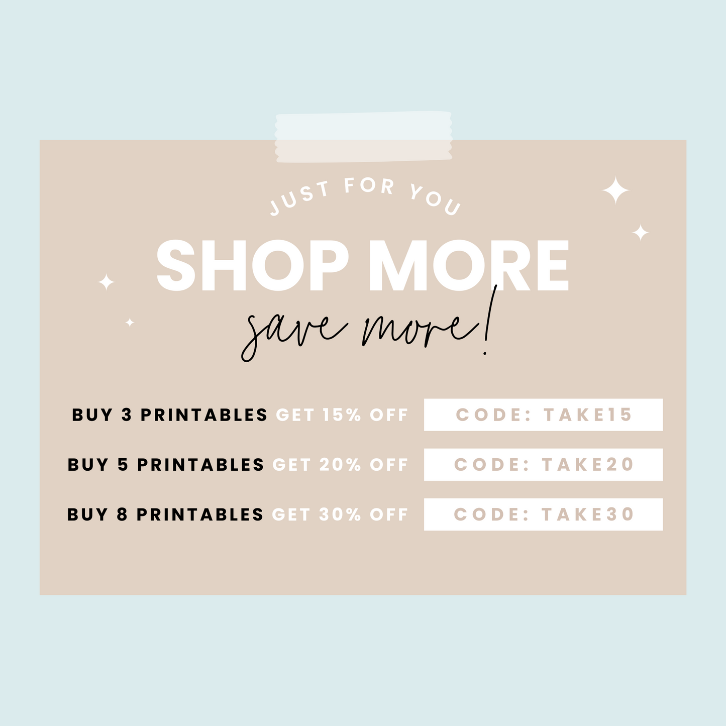 Unwind Premium Printable Sticker Kit