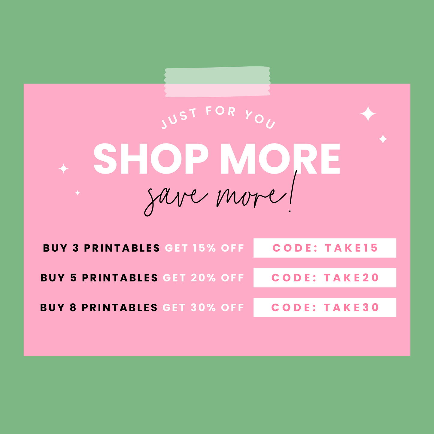 Cabana Premium Printable Sticker Kit