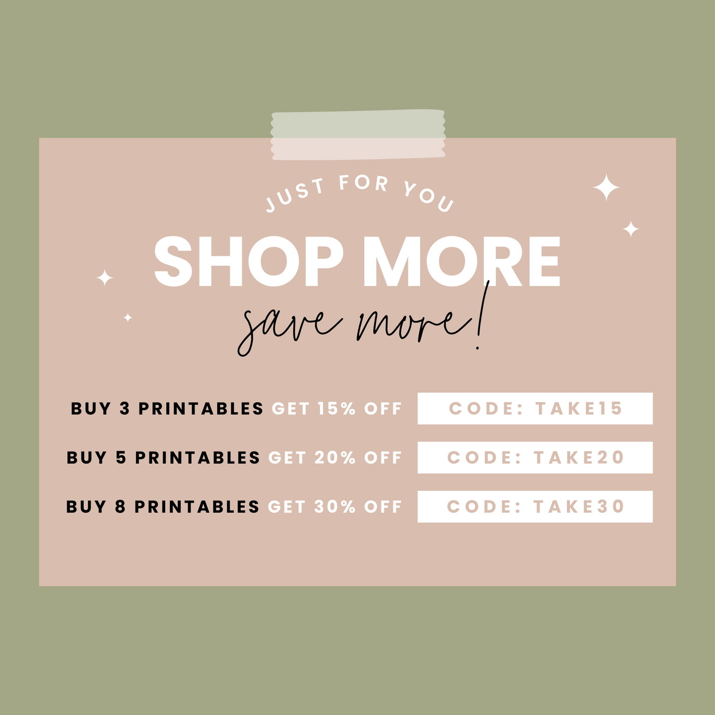 Porcelain & Pampas Premium Printable Sticker Kit