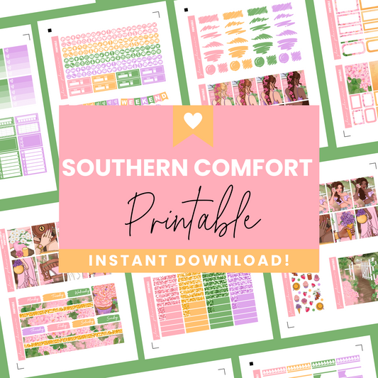 Southern Comfort Premium Printable Sticker Kit