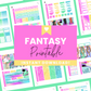 Fantasy Premium Printable Sticker Kit