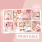 Blush Edit Premium Printable Sticker Kit