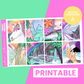 Fantasy Premium Printable Sticker Kit