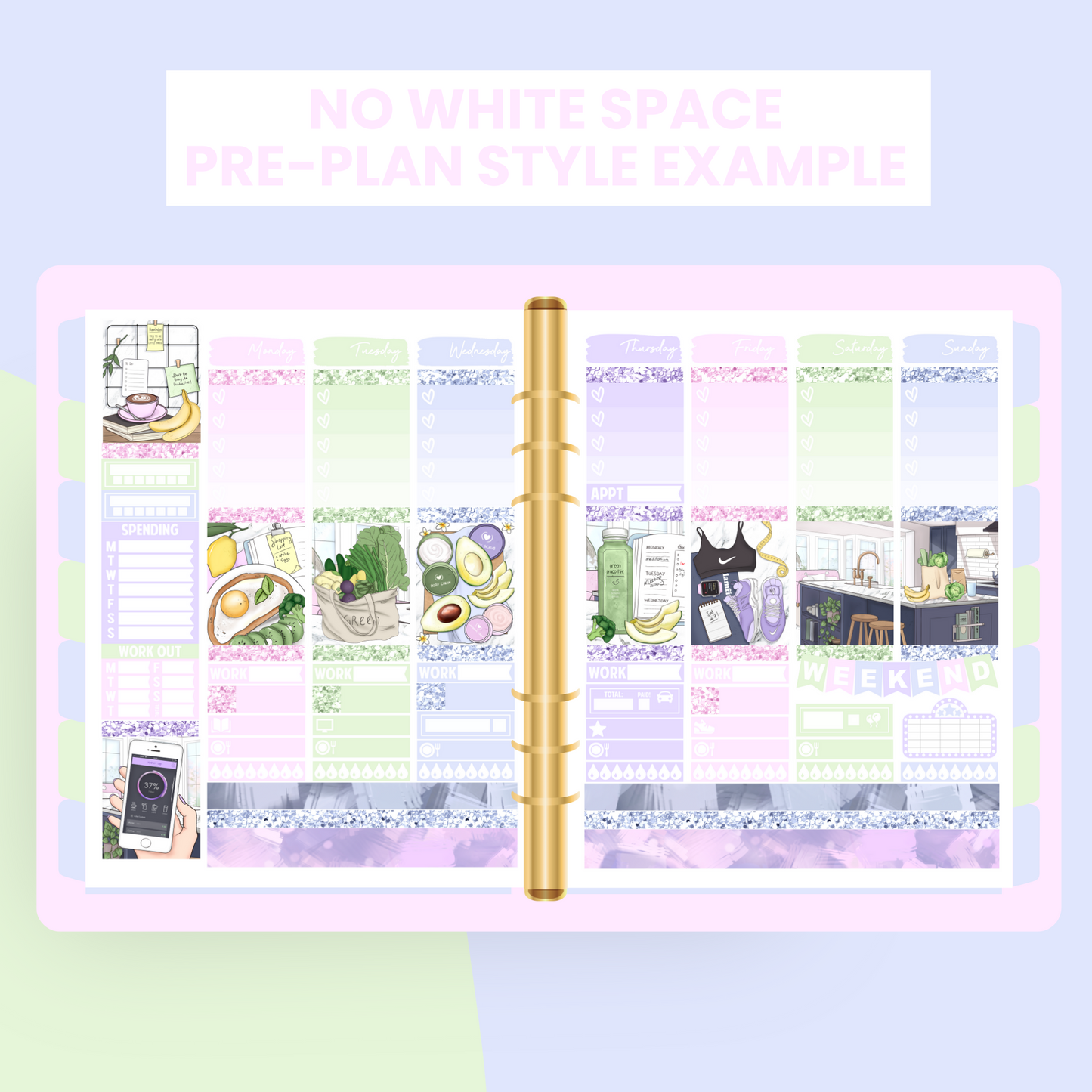 Life Reset Premium Printable Sticker Kit