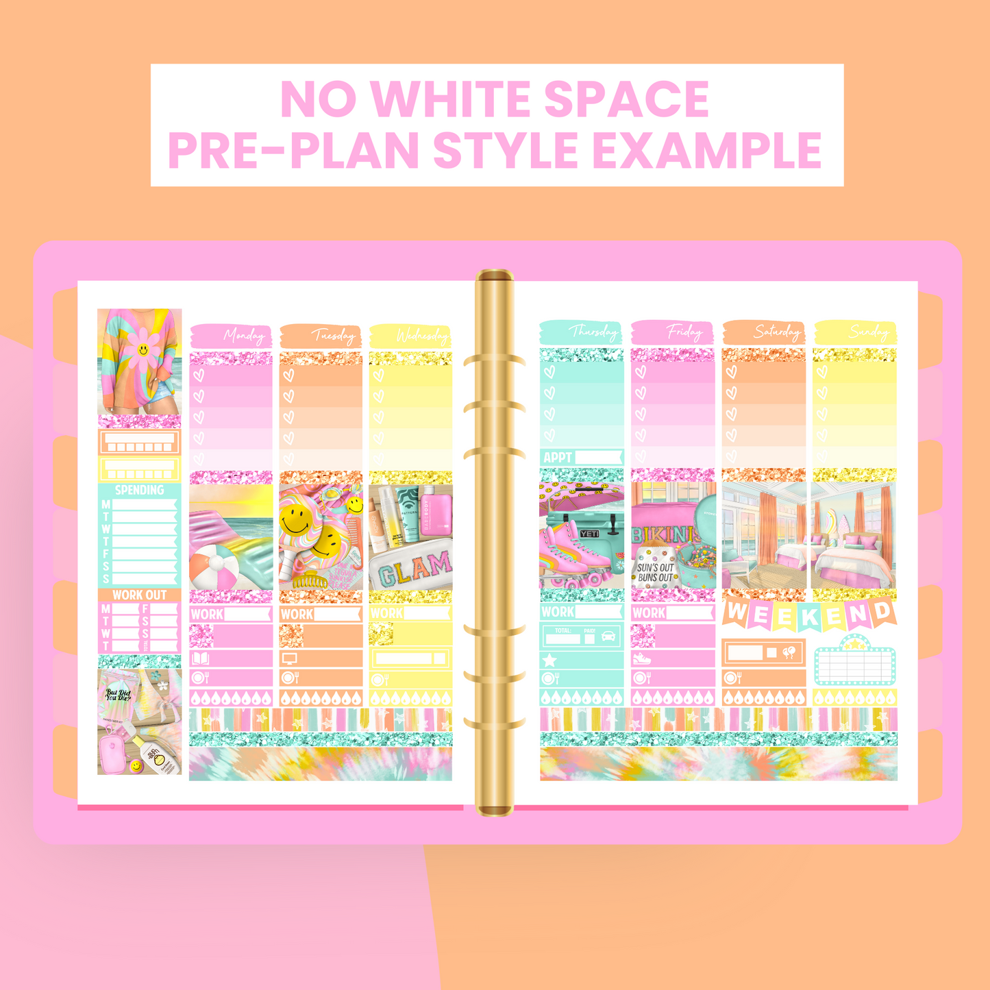 Sun's Out Premium Printable Sticker Kit