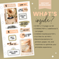 Golden Hour Premium Printable Sticker Kit