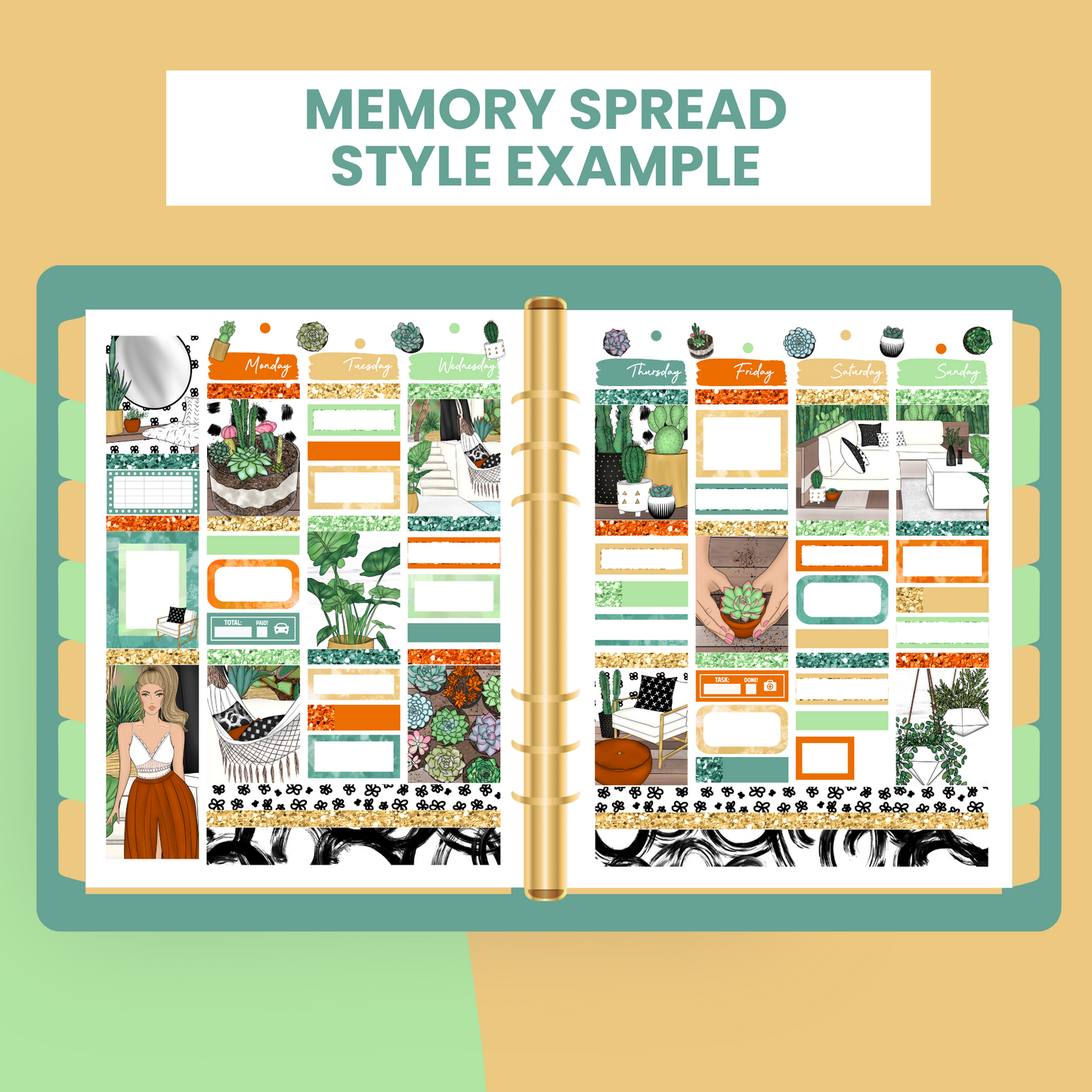 Keep Growing Premium Printable Sticker Kit