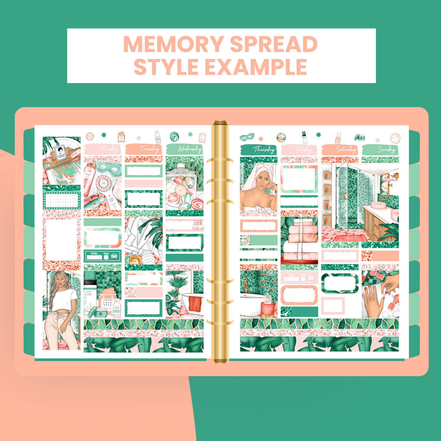 Refresh Premium Printable Sticker Kit