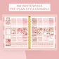 Blush Edit Premium Printable Sticker Kit