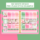 Cabana Premium Printable Sticker Kit