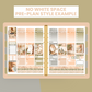 Golden Hour Premium Printable Sticker Kit