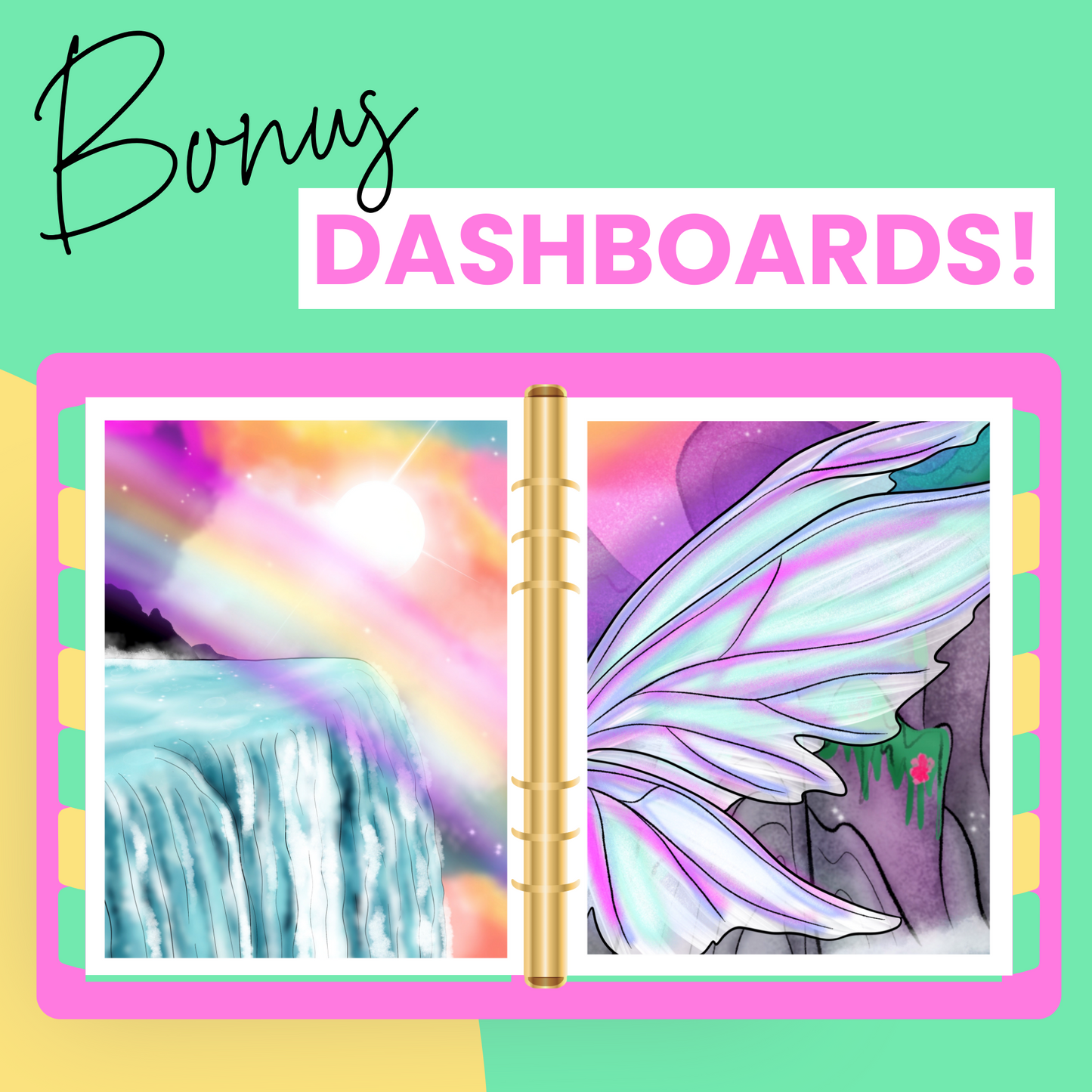 Fantasy Premium Printable Sticker Kit