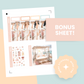 Pink Sands Premium Printable Sticker Kit