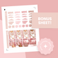 Blush Edit Premium Printable Sticker Kit