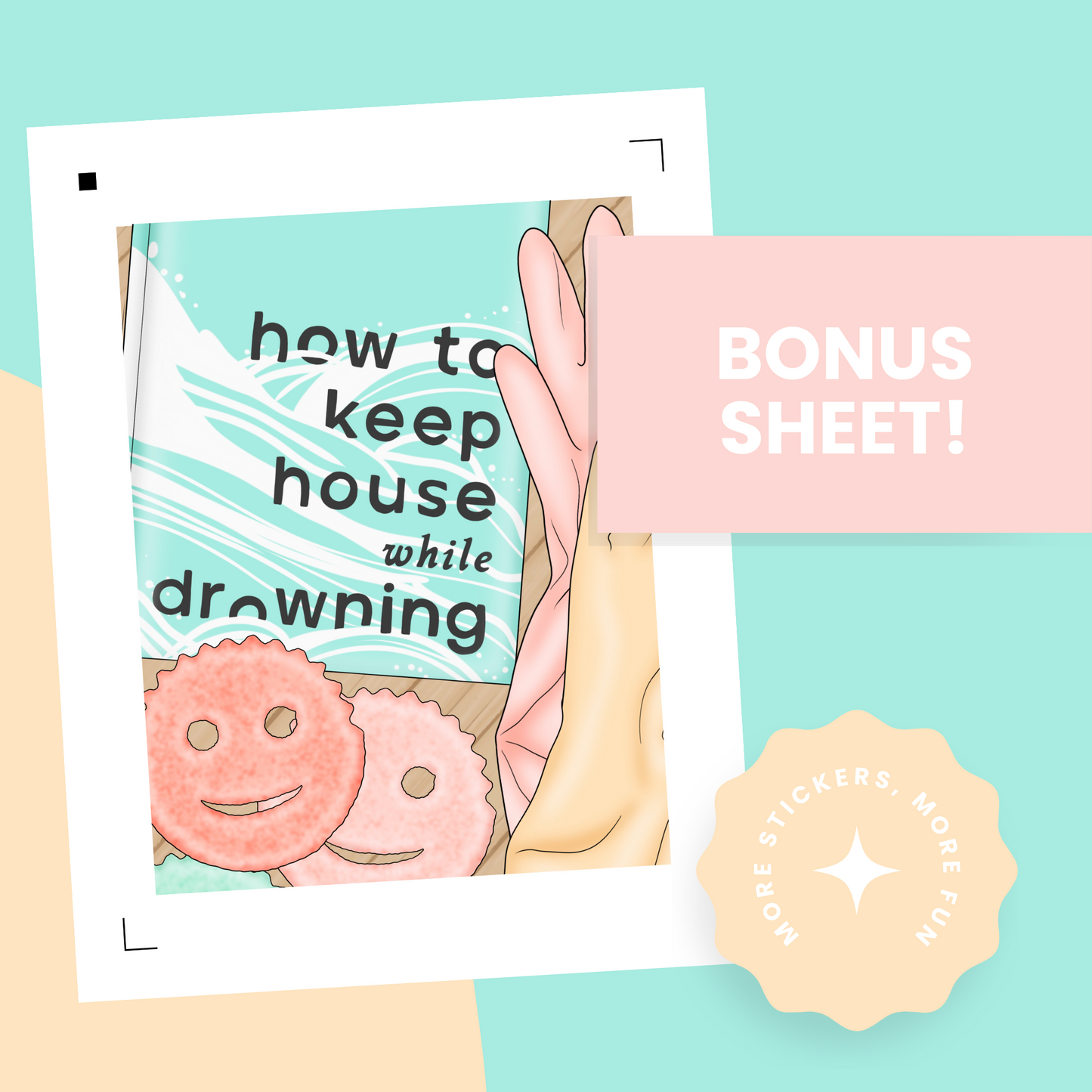 Happy & Clean Premium Printable Sticker Kit