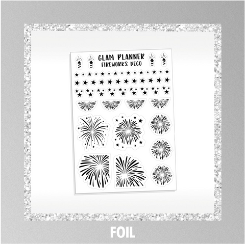 Foil Fireworks Deco
